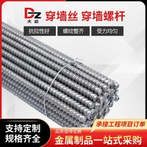 大曌 穿墙丝 新型紧固件 梯形扣 建筑工程专用定制